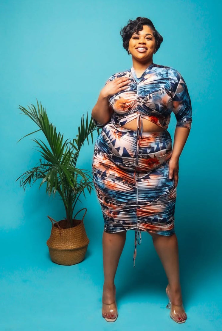 Set It Off Skirt Set