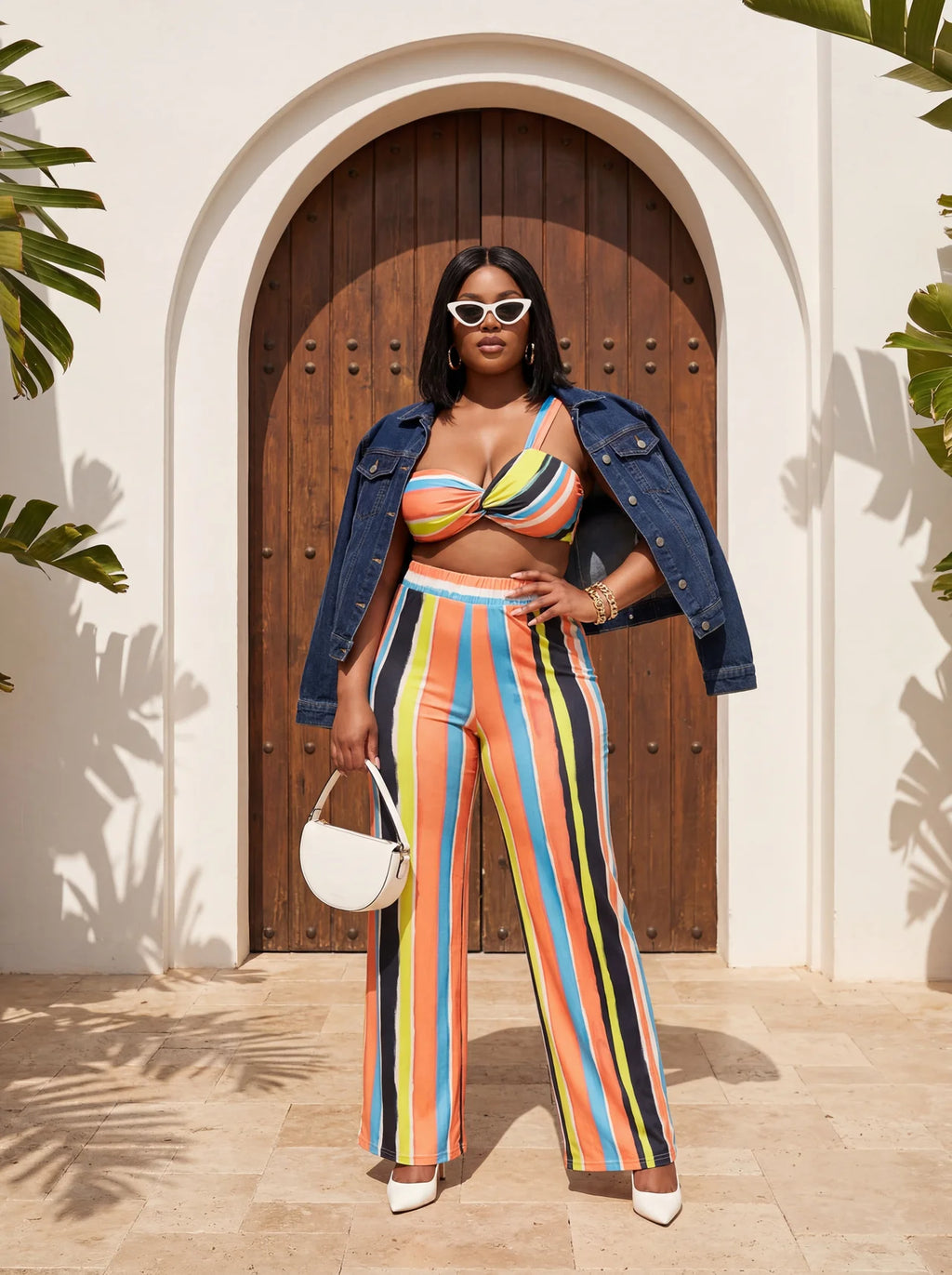 Playfully Me Multicolor Pant Set