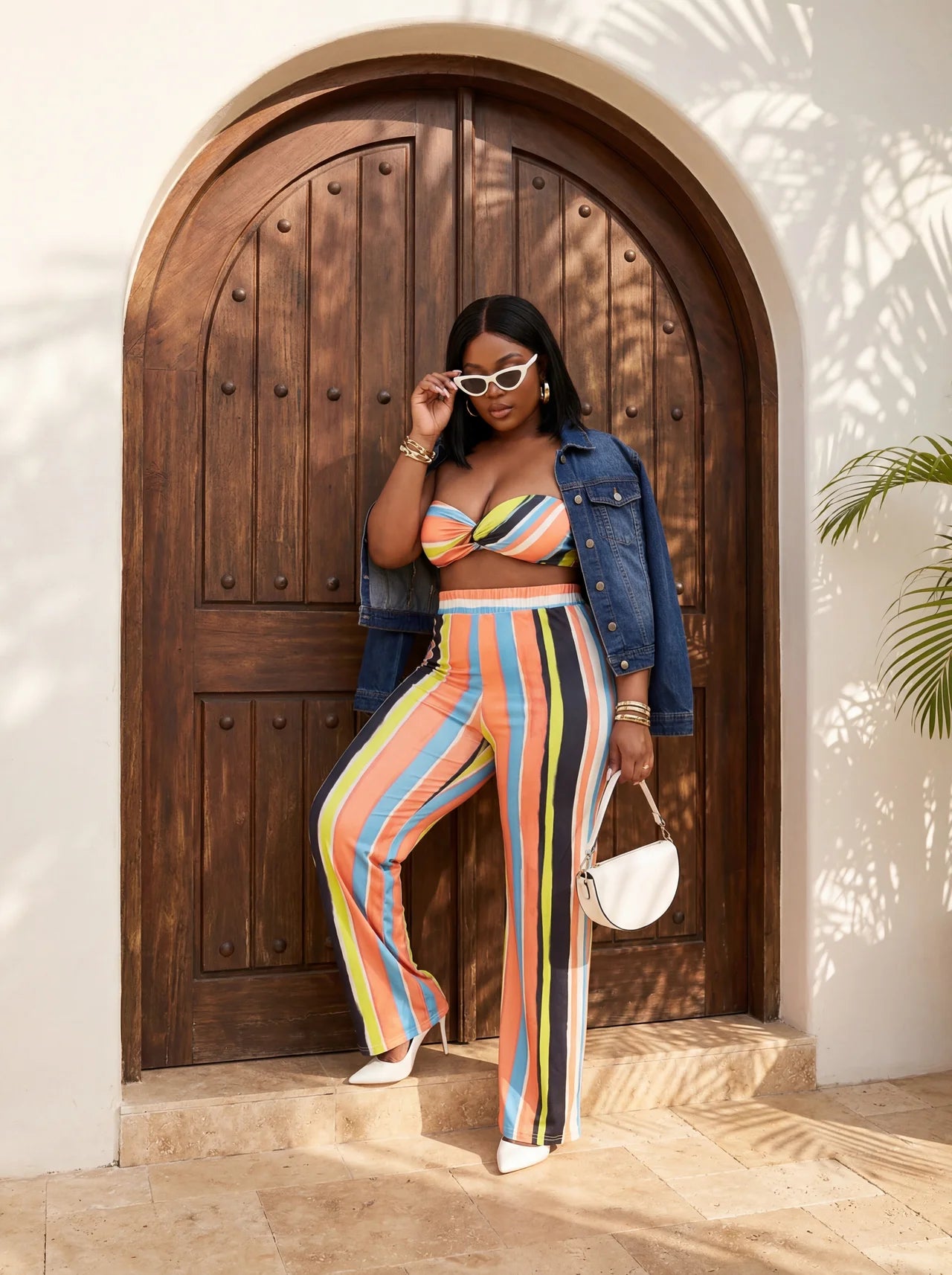 Playfully Me Multicolor Pant Set