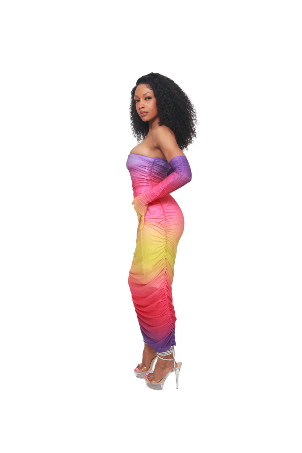 Let's Flirt Multicolor Dress Set