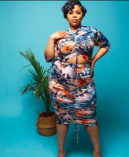 Set It Off Skirt Set