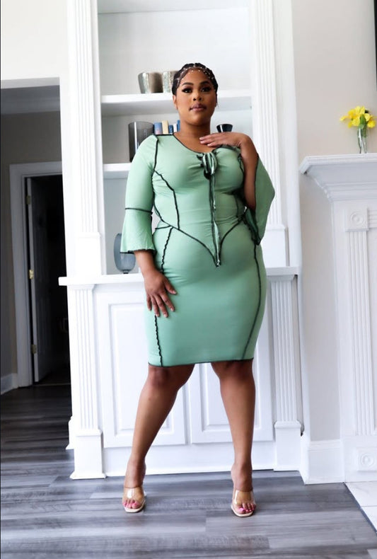 Belle Mint Skirt Set