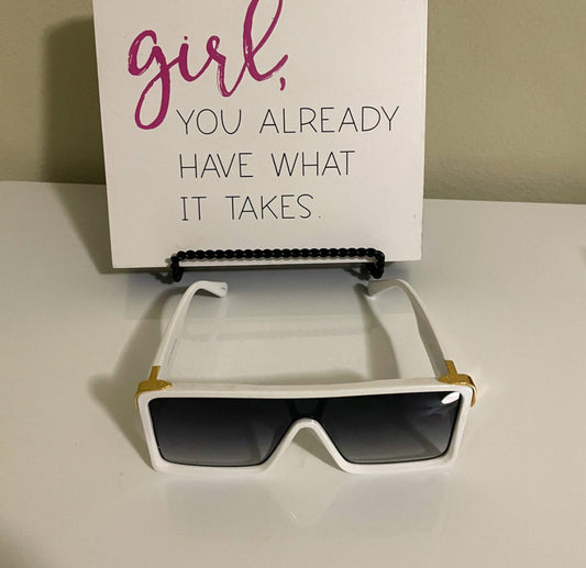 Bossy White Shades